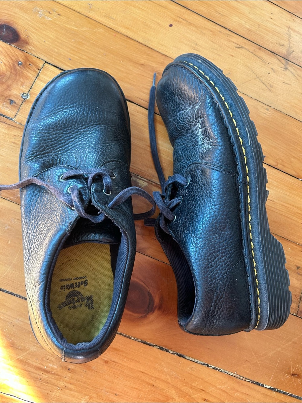 Dr. Martens hazeldon black leather Oxford loafers men’s 10